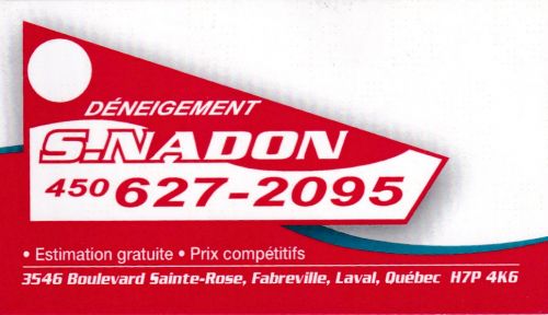 Déneigement S.Nadon